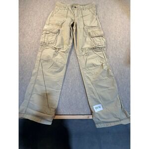 Polo Jeans Co Ralph Lauren Womens Cargo Pants Tan Khaki Utility Size 6